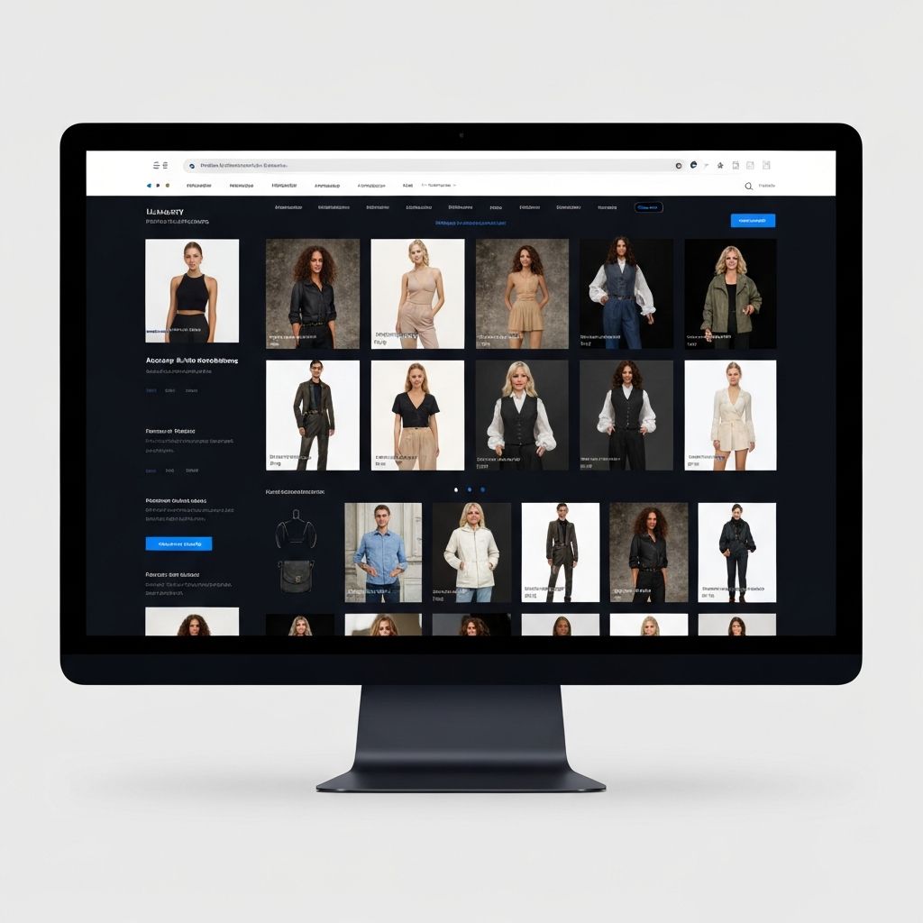 LuxeMarket E-Commerce project screenshot